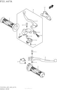 TU250 Рулевые переключатели