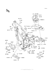  Рама ,крепежные детали