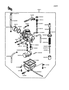 AR80-II Карбюратор