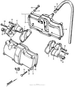CL450 Крышка головки цилиндров