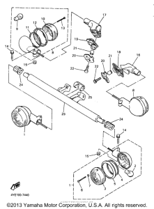 XVZ13LTJ Поворотники