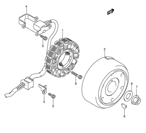 DR-Z400 Зажигание