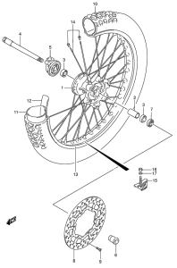DR-Z250 Transom + tube