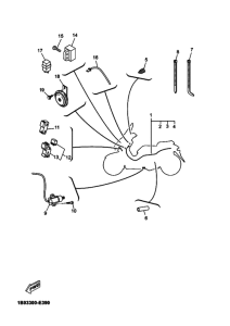 YP125R Equipo electrico