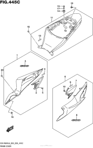 GSX-R600 Frame Cover (Arb)
