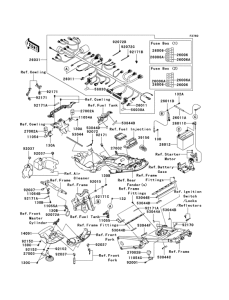 ZX1400 Электрика