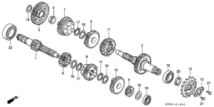 CA125 Трансмиссия