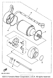 BW200ES Стартер