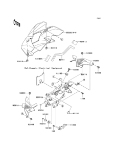 ZR750 Обтекатели