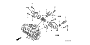 CBF600 (Naked) Термостат