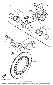  Задний суппорт