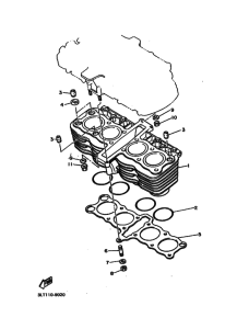YX600 YX600B Цилиндр