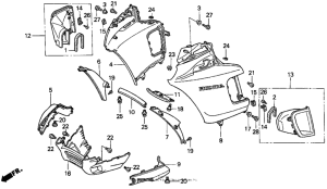 PC800 Обтекатель
