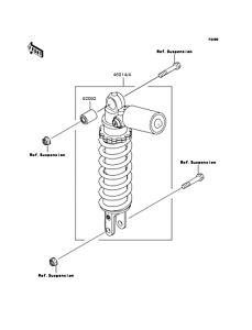 ZX1200 Амортизатор