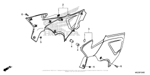 CB500X (ABS) Боковые обтекатели