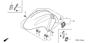  Переднее крыло
