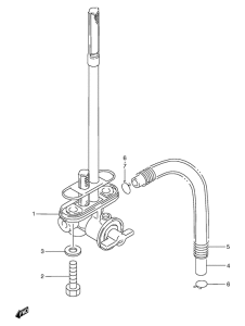 TS125 Топливный кран