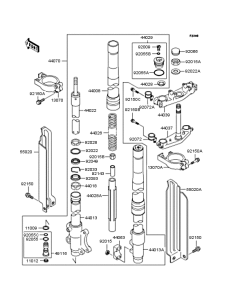  Передняя вилка
