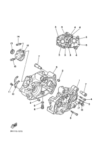PW80 Картер двигателя