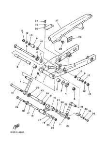 RZ250 ﾘﾔｱｰﾑ