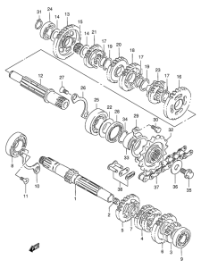 DF125 Трансмиссия