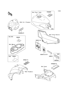 ZG1000 Наклейки