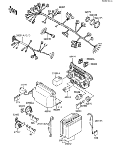 KZ1100 Электрика