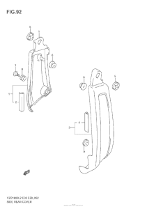VZR1800 Side Rear Cover