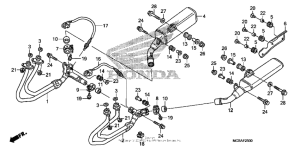 ST1300 Глушитель