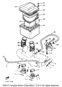 XVZ12DN Воздушный фильтр