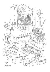 YZF600R Впускная система
