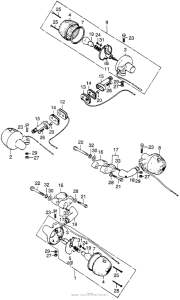 ST90 Задний фонарь