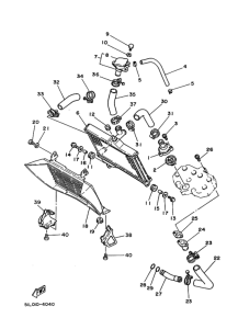 RZ250R ﾗｼﾞｴﾀ. ﾎｰｽ