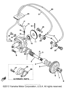 TA125 Масляный насос