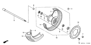 VT750CA Transom + tube