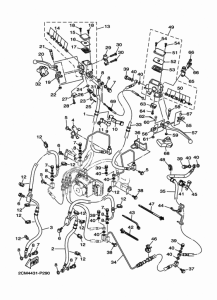 MW125A Главный тормозной цилиндр
