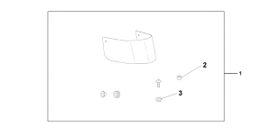 VT750CA Chrome front fend