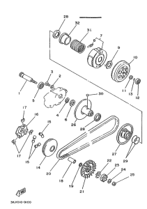 YE80 Сцепление
