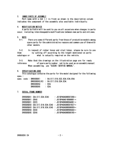 DR650 Catalog preface