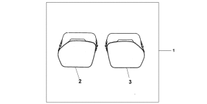 XL1000V Pannier inner bag set