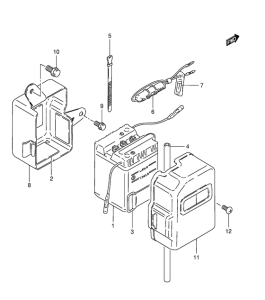 TS125 Аккумулятор