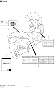 UH200 Label (Uh200Al4 P28)