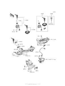 BR250 Замок зажигания