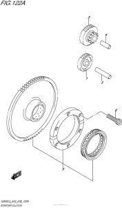 VZ800 Муфта стартера