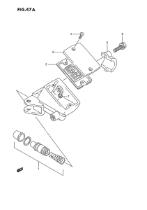 GSX1100 Передний тормозной цилиндр