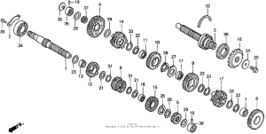 CBR900RR Трансмиссия