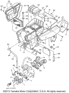 XT600EG Впускная система