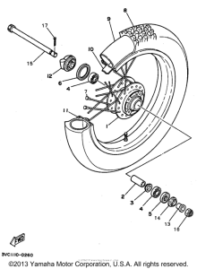 RT180B Переднее колесо