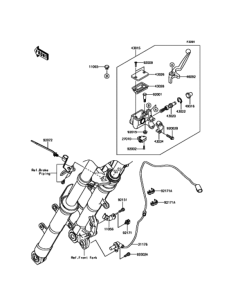 EX250 (ABS) フロントマスタシリンダ