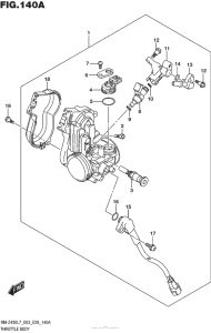 RM-Z450 Корпус Дросселя